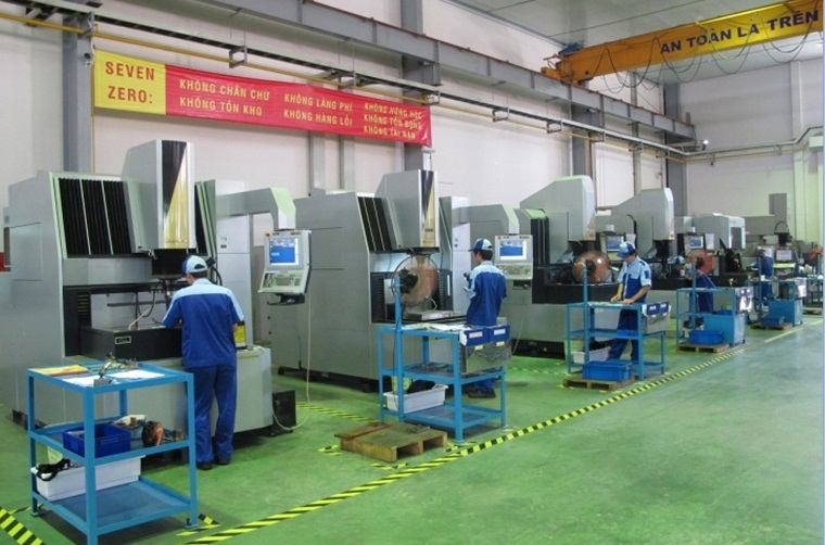 quy mo nha xuong co khi nho