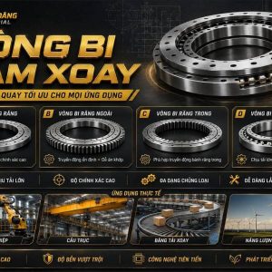 Vòng bi mâm xoay công nghiệp
