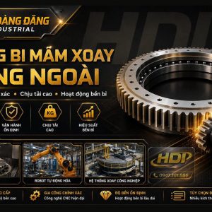Vòng Bi Mâm Xoay Răng Ngoài 011-012