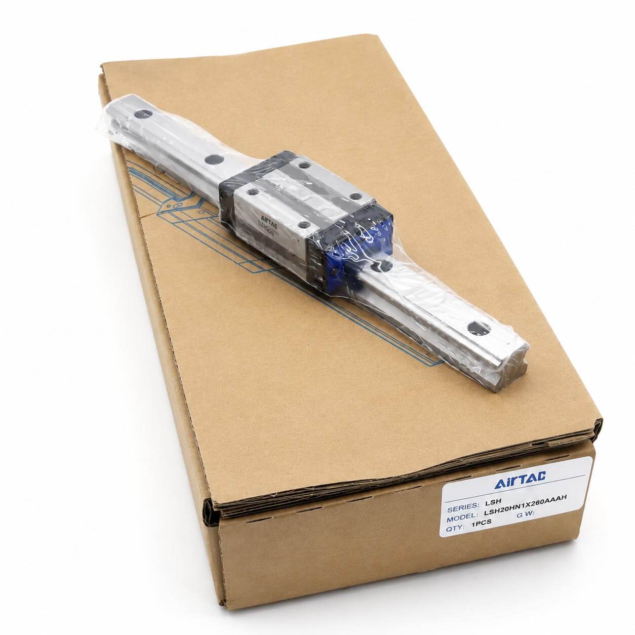 Con Trượt AirTAC lắp trên Ray Trượt AirTAC