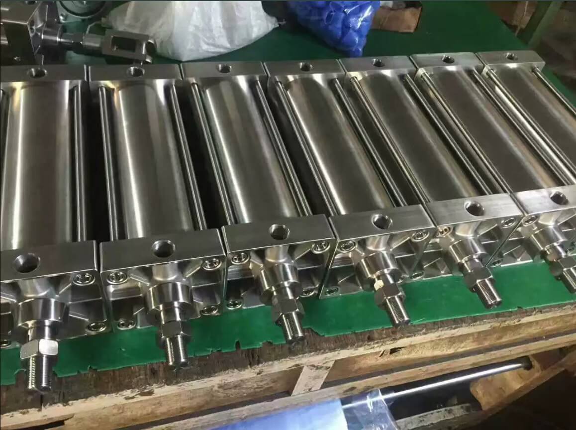 Xi lanh inox SC nhiều kích thước và ty piston inox