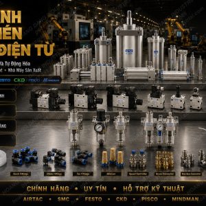 Xi lanh – Khí nén – Van điện từ