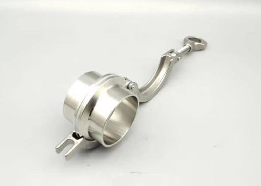 Cùm clamp inox 304 kết nối nhanh với đầu nối đường ống