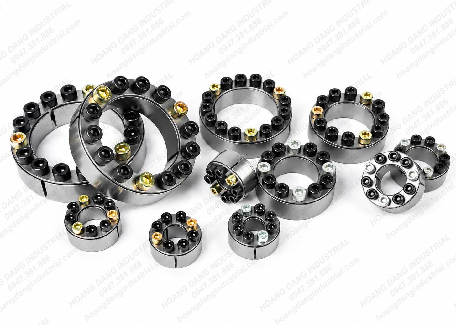 Khớp khóa trục MAL sản phẩm thực tế dùng trong hệ thống truyền động công nghiệp