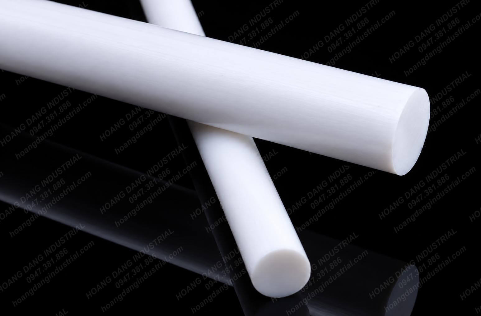 Cây nhựa PTFE Teflon công nghiệp nhiều kích thước