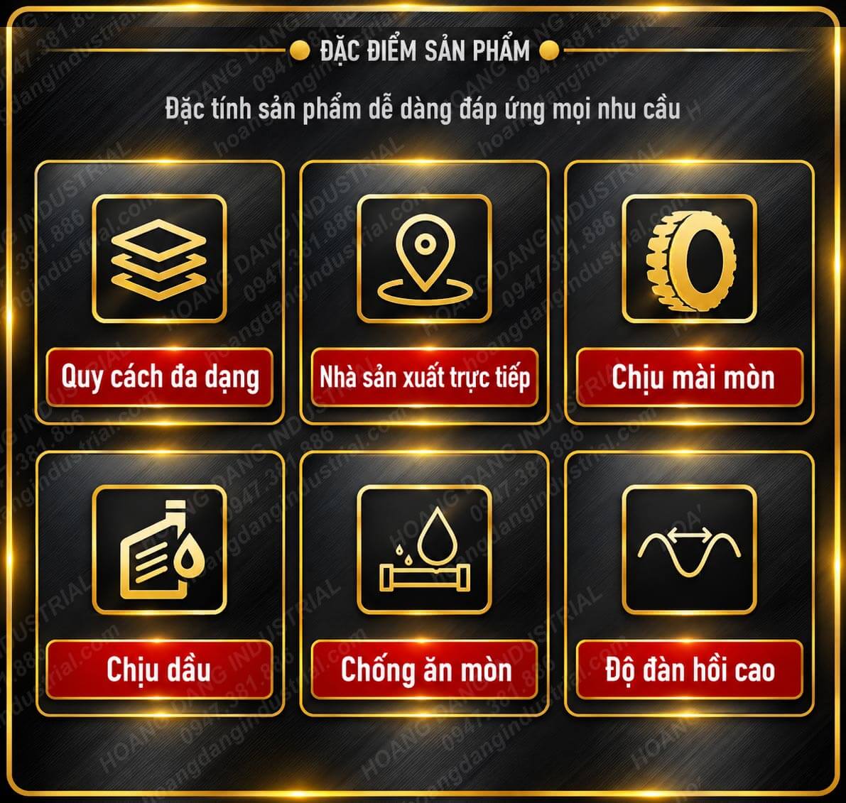 Đặc điểm tấm PU công nghiệp chịu mài mòn và chịu dầu
