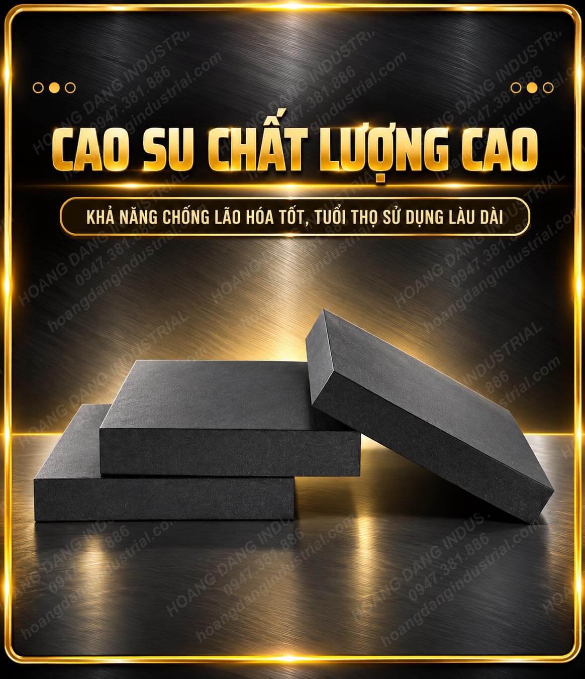 Tấm đệm giảm chấn cao su chất lượng cao, khả năng chống lão hóa tốt