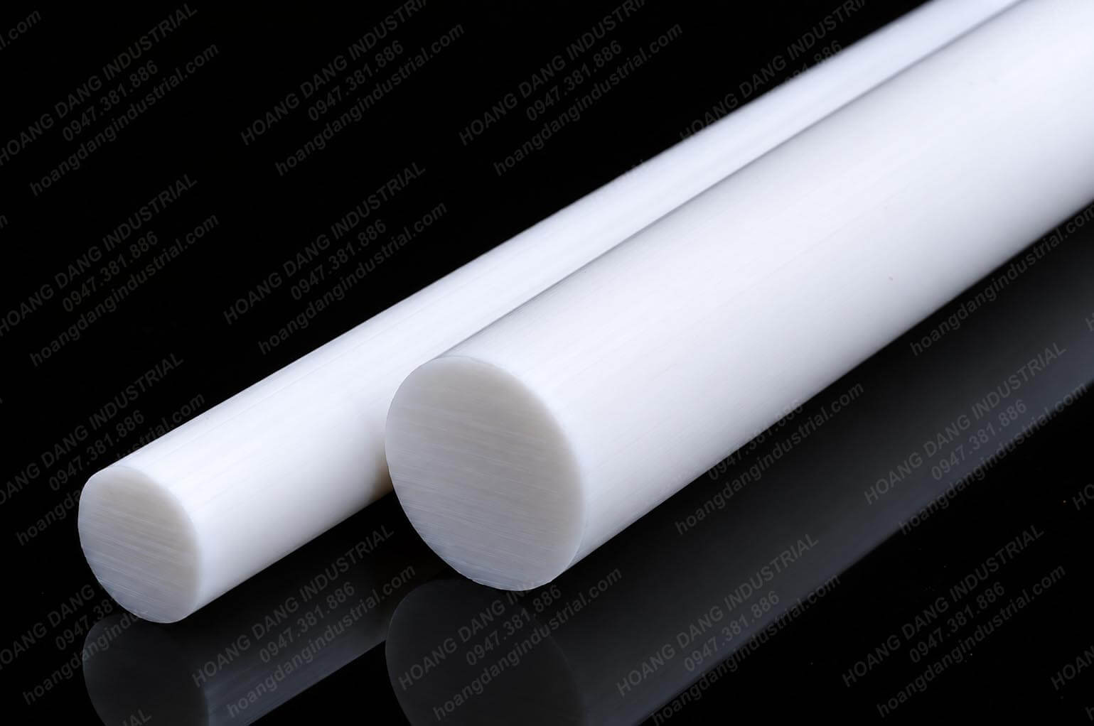 Thanh nhựa tròn PTFE dùng gia công chi tiết kỹ thuật