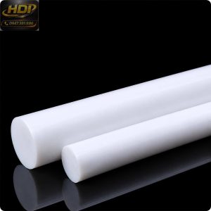 Thanh PTFE Teflon công nghiệp dạng tròn